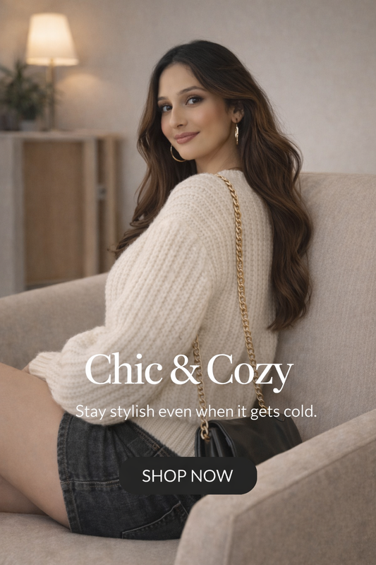 Midnight Luxe Knit Sweater ✨ New Year Sale ✨